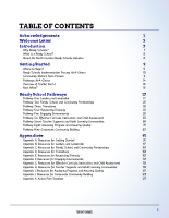 Table of Contents