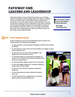 Pathway One – Leaders and Leadership