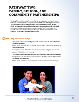 Pathway Two – Family School and Community Partnerships