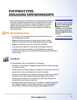 Pathway Five – Engaging Environments