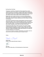 Welcome Letter