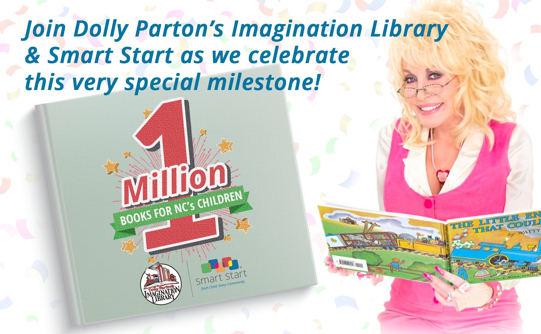 Branding & Promotional Resources for Dolly Parton's Imagination Library | Smart Start ...