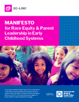 Manifesto for Race Equity & Parent Leadership in Early Childhood Systems.