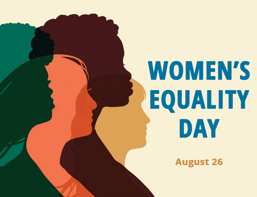 womens equality day august 26 with women in profile