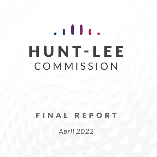 Reflections on the Hunt-Lee Commission and Report