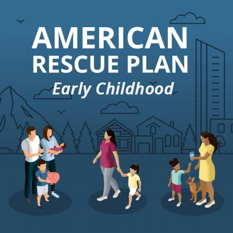 american rescue plan graphic families