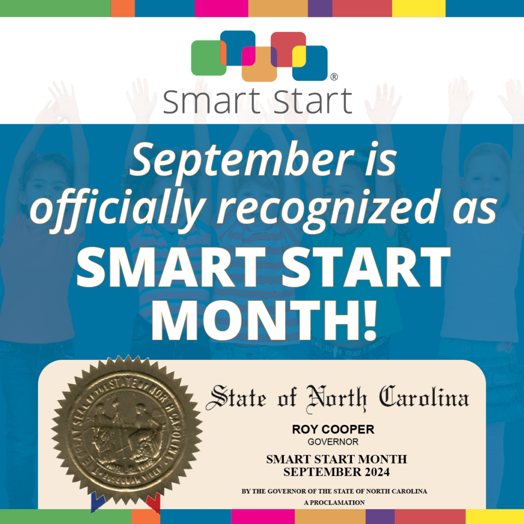 Governor Cooper Proclaims September Smart Start Month